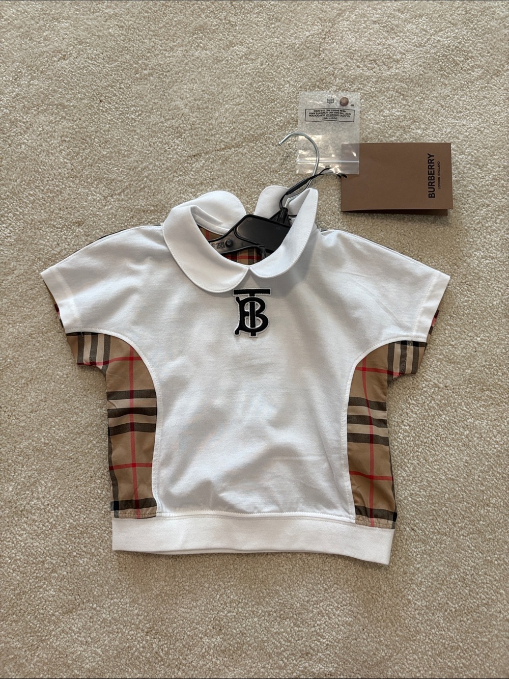 Burberry shirt and skirt set!